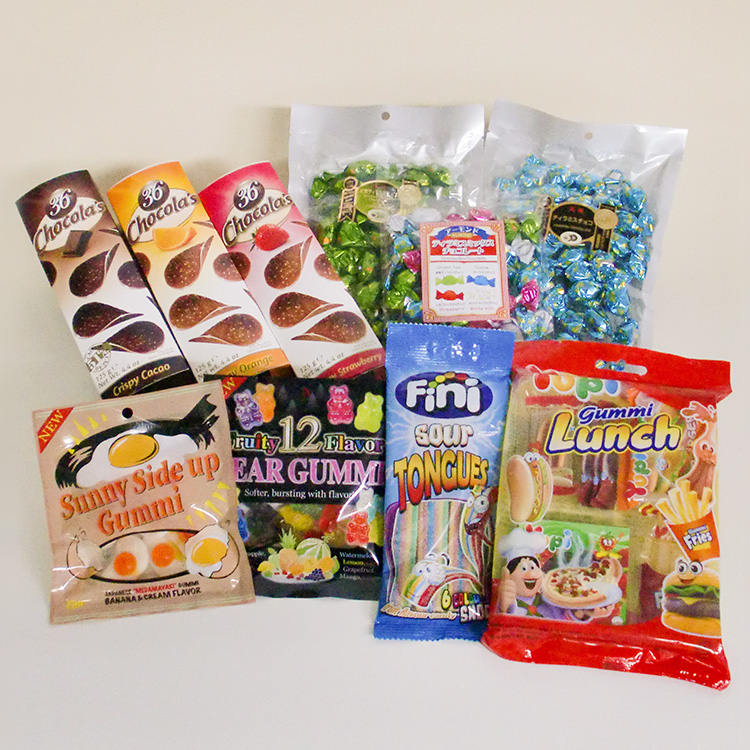 お菓子（輸入・国産）